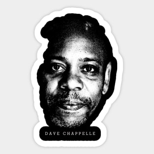 Retro Portrait  Dave Chappelle Sticker